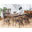 Solid Wood Base Dining Table-16627533
