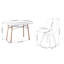 Ensemble repas pour 4 personnes Ilaha-1058912630