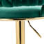 Ahnyla Swivel Upholstered Adjustable Height Counter Stool-505702982