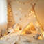 Paquet de 4 guirlandes de Noël à DEL de 50 lumières fonctionnant à piles pour la fête de mariage-2055884902