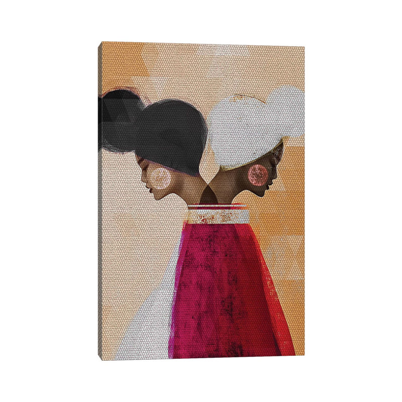 Easy Ease (Neutral) 1 Piece Wrapped Canvas Painting, 20.32 cm H x 30.48 cm W