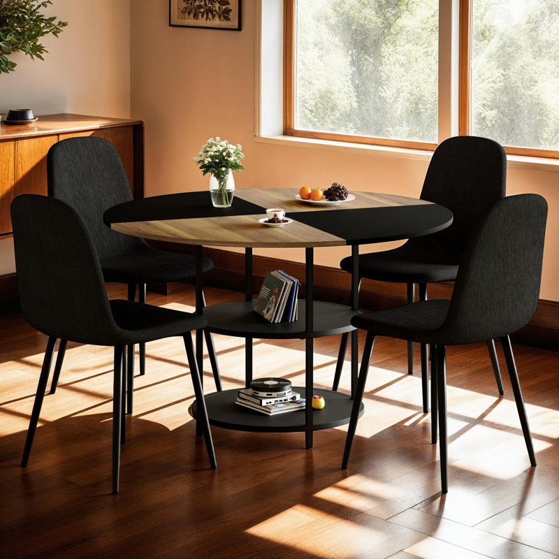 Ensemble de table de salle à manger 47,3 "et 4 chaises