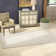Carisbrooke Lauren Ralph Lauren Hand Woven Wool/Cotton Solid Color Rug in Cream