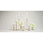 F2023 11'' H Glass Tabletop Candlestick-1607981529