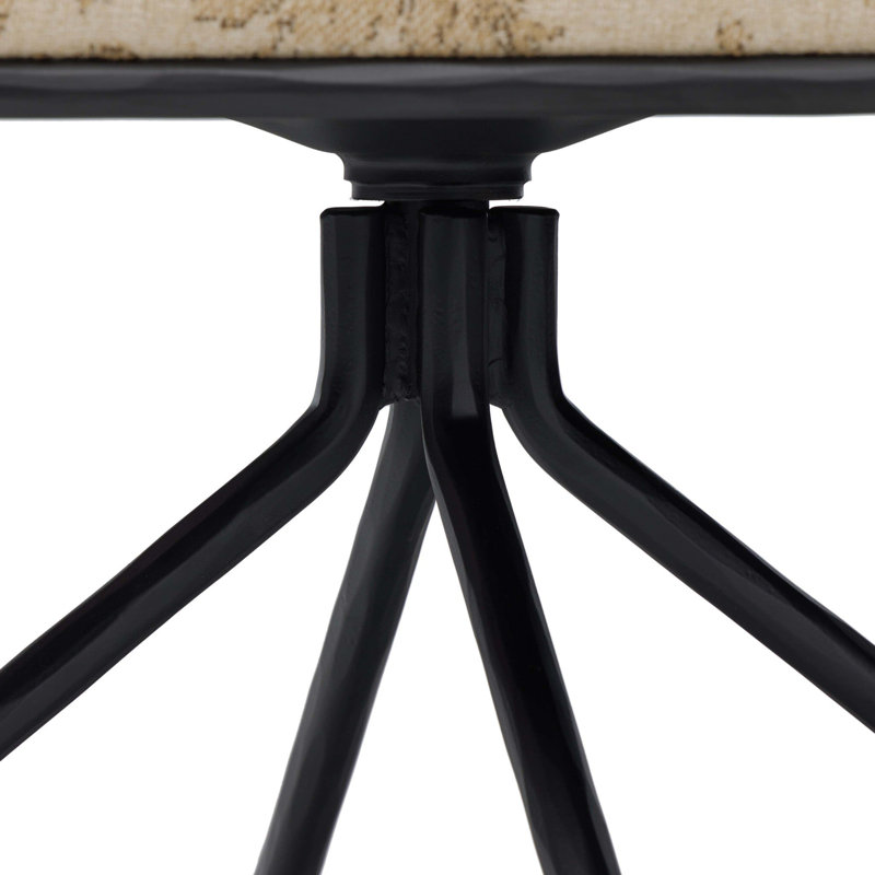 Fenn Desk Chair-Crypton Nomad Mushroom, Fallingbrook Natural Polyester Blend
