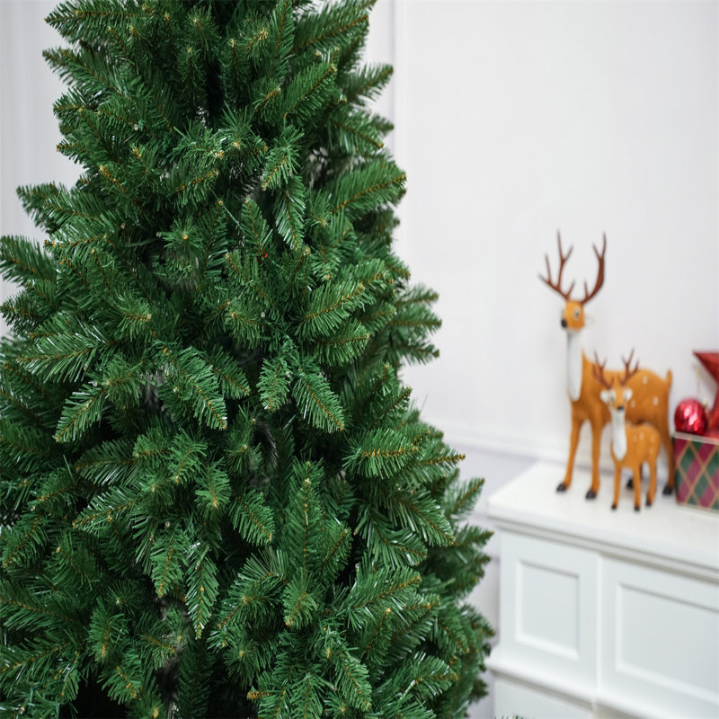 Artificial Christmas Tree, 6.96 ft, Not Pre-Lit