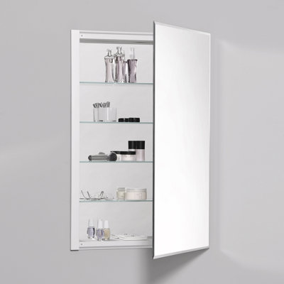 Armoire à pharmacie encastrée ou à fixation en surface R3 Series avec 4 tablettes réglables