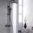 47.33" Solid Brass Complete Shower System with Rough-In Valve-86833035