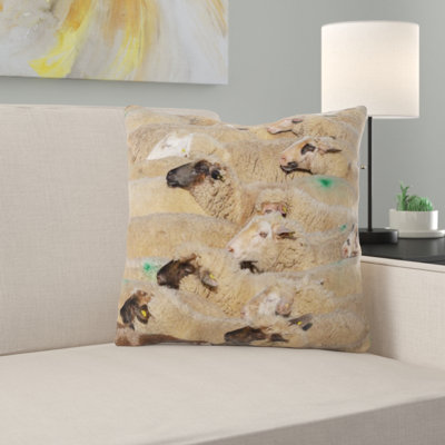 Microsuede Throw Pillow