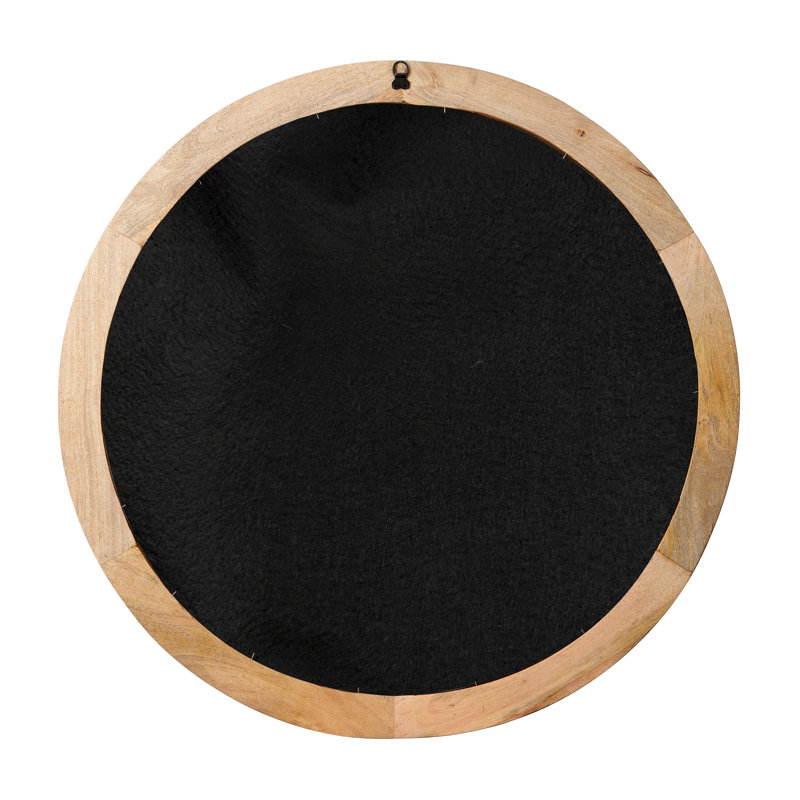 Relief Flat Solid Wood Mirror