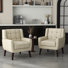 Fauteuil d'appoint revêtu de similicuir 28,3 po Davey