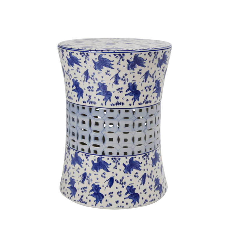 Martinelli Ceramic Accent Stool