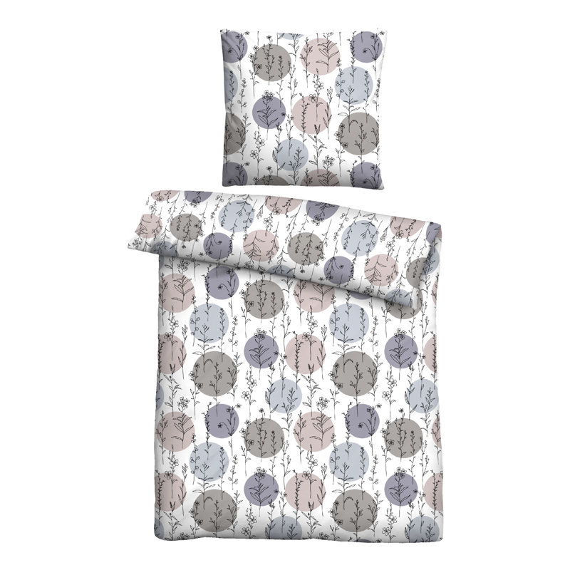 Sateen Duvet Cover Set Set, 135 x 200 cm - 1 Pillowcase (80 x 80 cm)