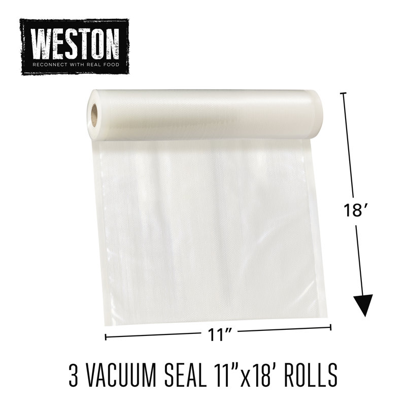 Weston 11" x 18' Vacuum Sealer Roll