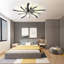 70cm 7 - Blade LED Dimmable Ceiling Fan with Remote Control and Light Kit Included-1153554875