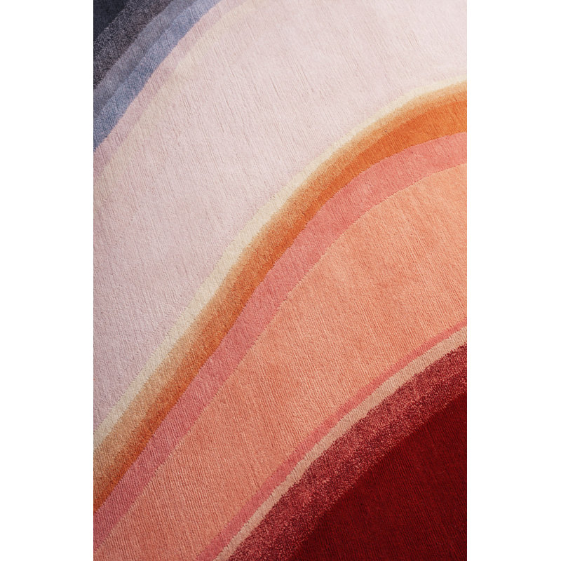 Paul Smith Spray Swirl Area Rug, Rectangle 7' x 10'