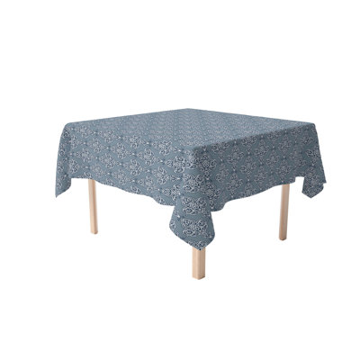Fabric Textile Products, Inc. Square Tablecloth, 100% Cotton, Floral 175