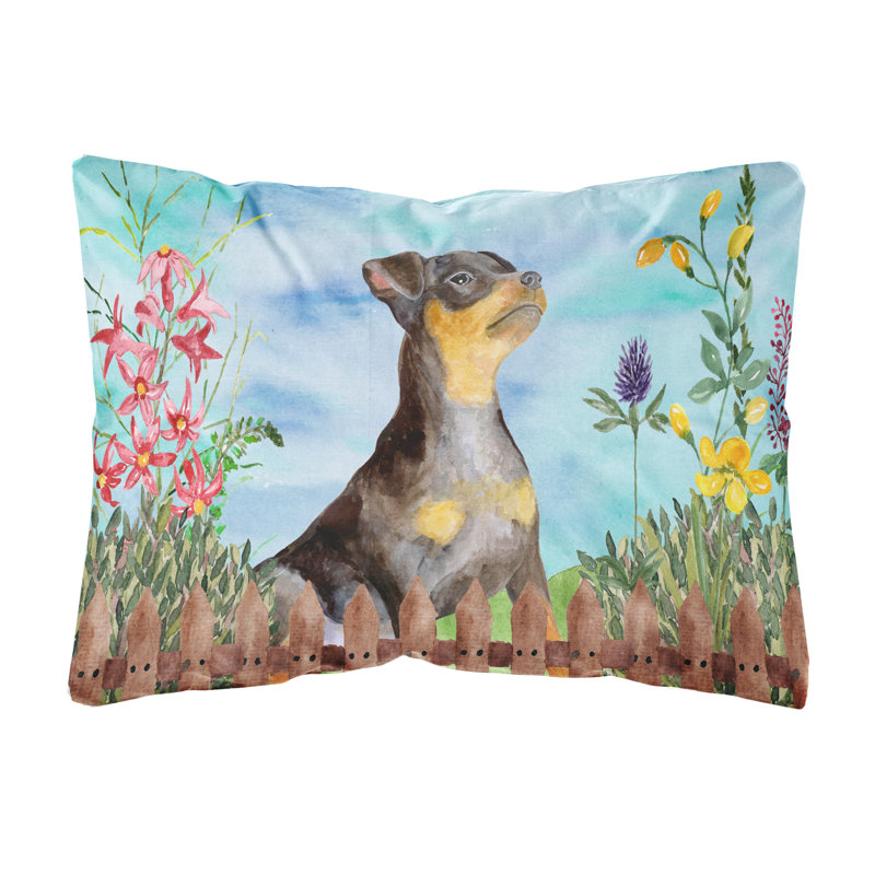  Coussin lombaire intérieur / extérieur miniature Pinscher Spring