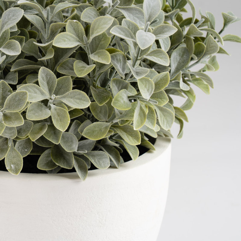 37cm Faux Foliage in Footed Pot