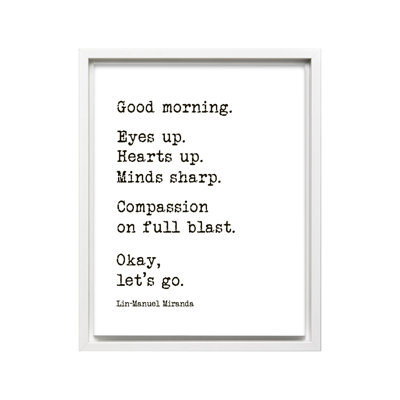 Good Morning