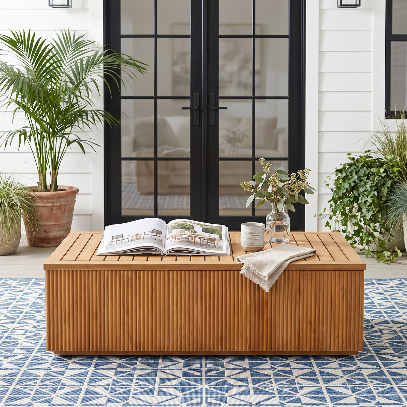 Ottava 47.2 " Teak Patio Table