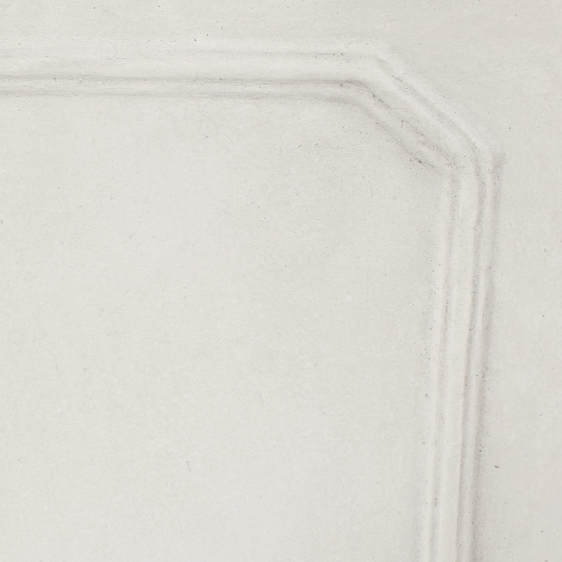 Pot à fleurs extérieur en oxyde de magnésium blanc antique - 10,71 po Profond, large, 10,98 po de hauteur, 10,81 lb pour la profondeur, la largeur, la hauteur,