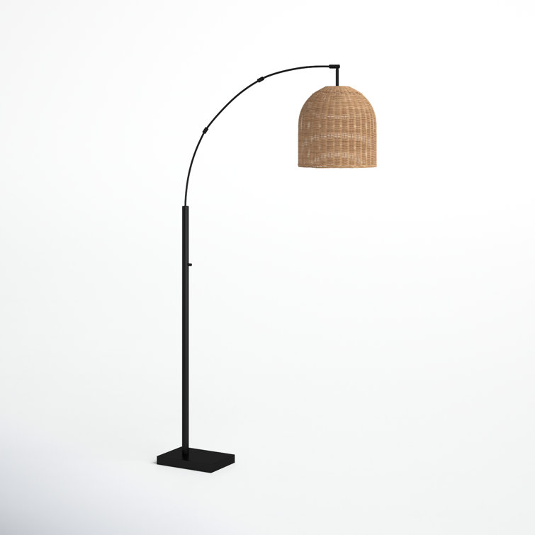 Zac 80'' Arched Floor Lamp & Reviews | Birch Lane