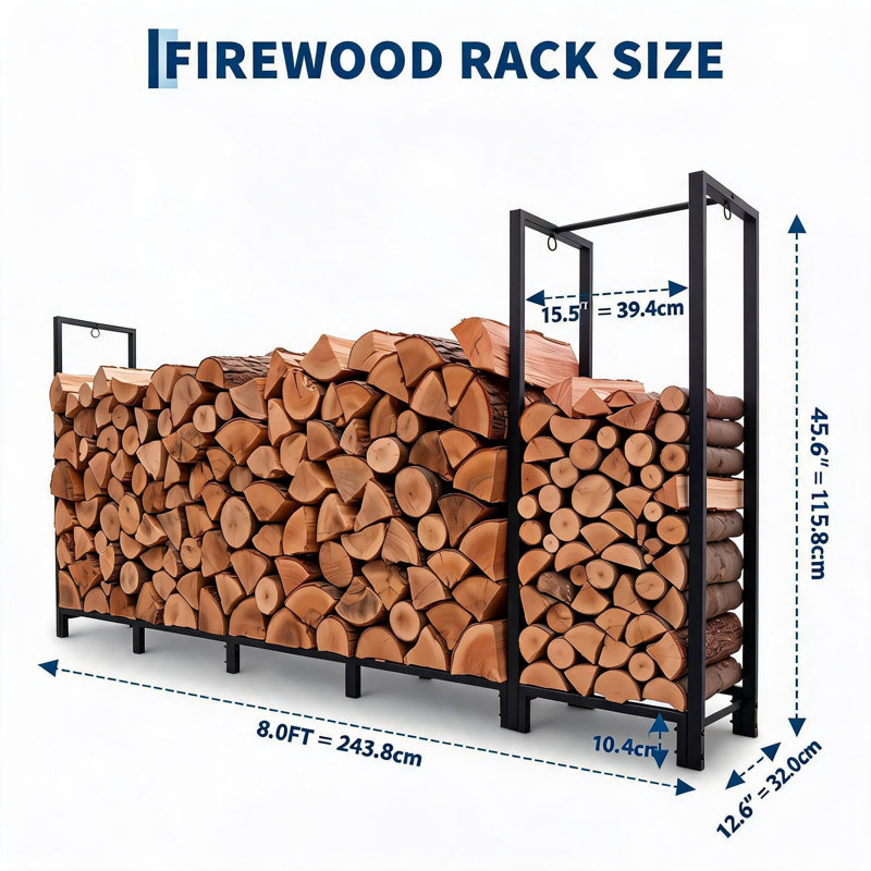 243 W x 32 D Log Rack