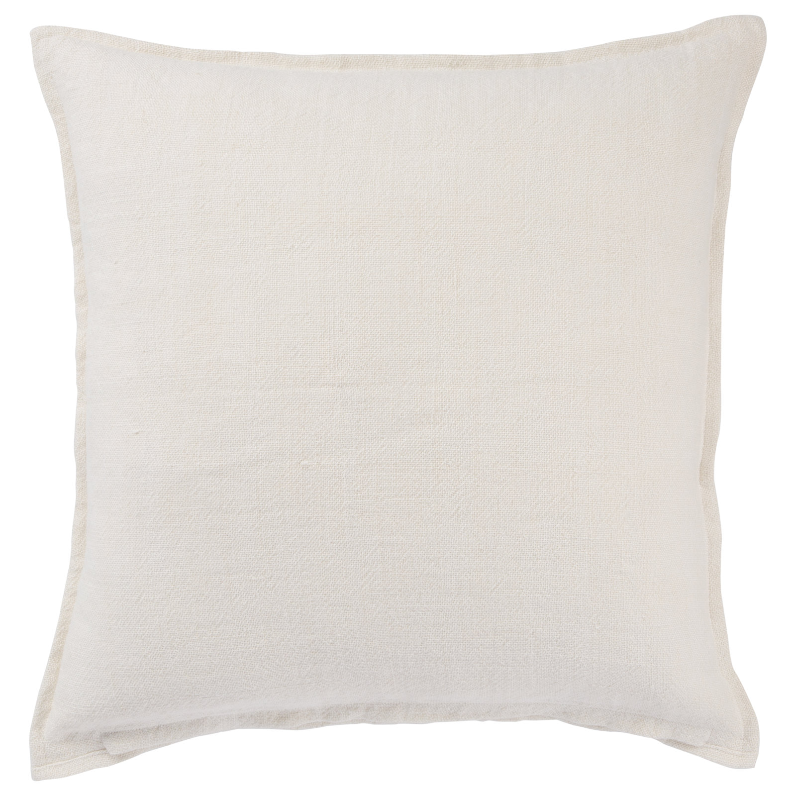 Avey 22" x 22" Linen Pillow Cover, Down