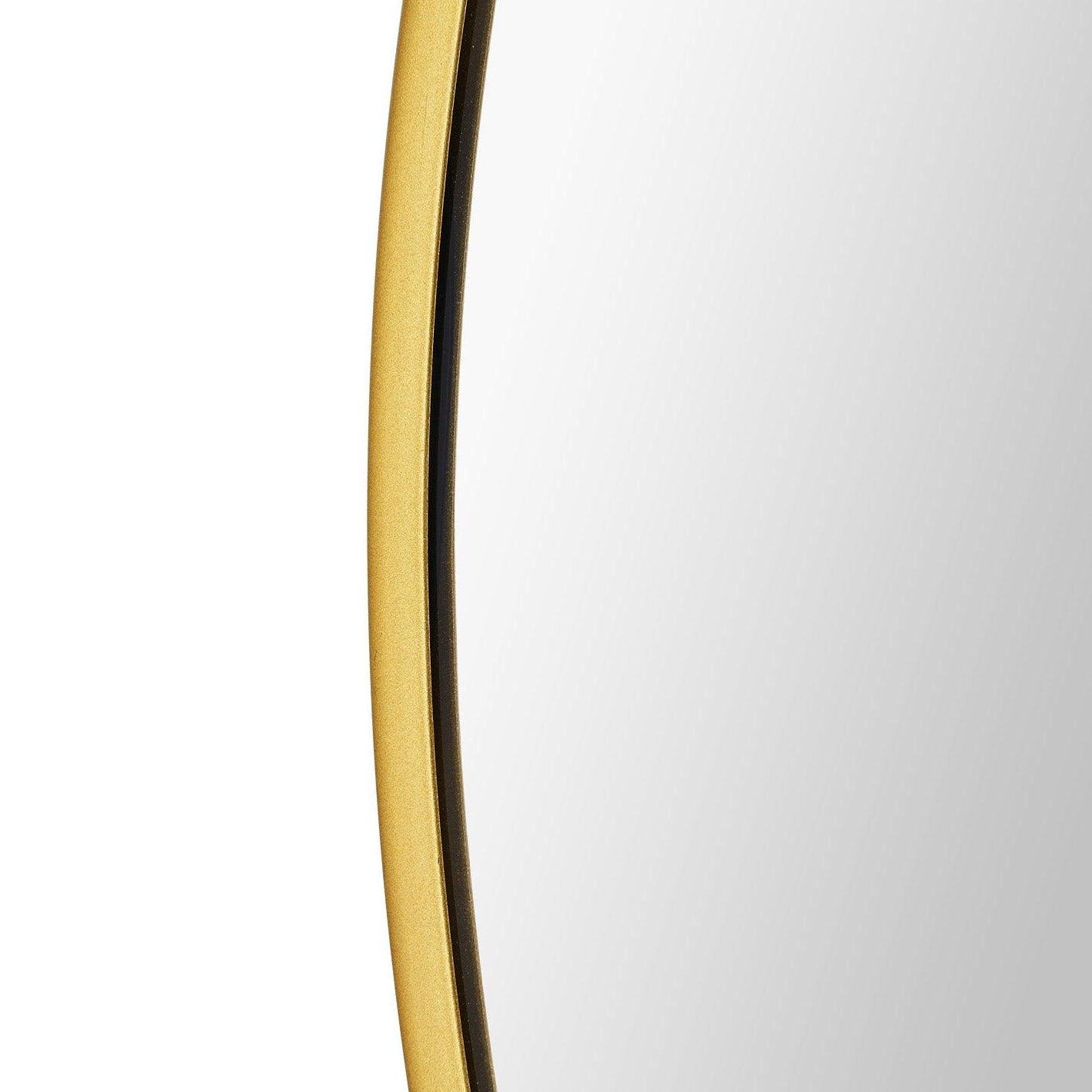 Sabine Accent Mirror, 36" x 36", Brass