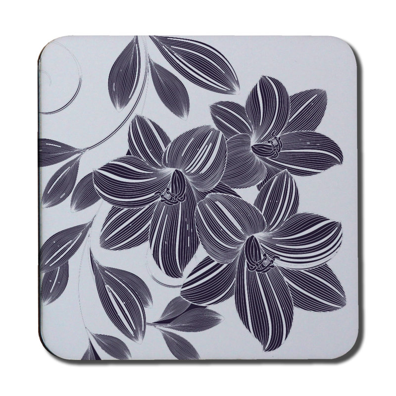 Square 6 Piece Coaster Set