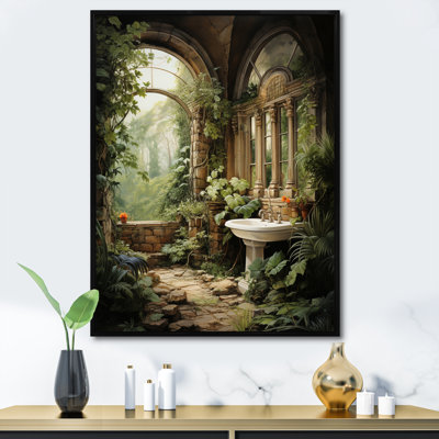 Corenzo Bathroom Natures Retreat I - Bathroom Framed Wall Art