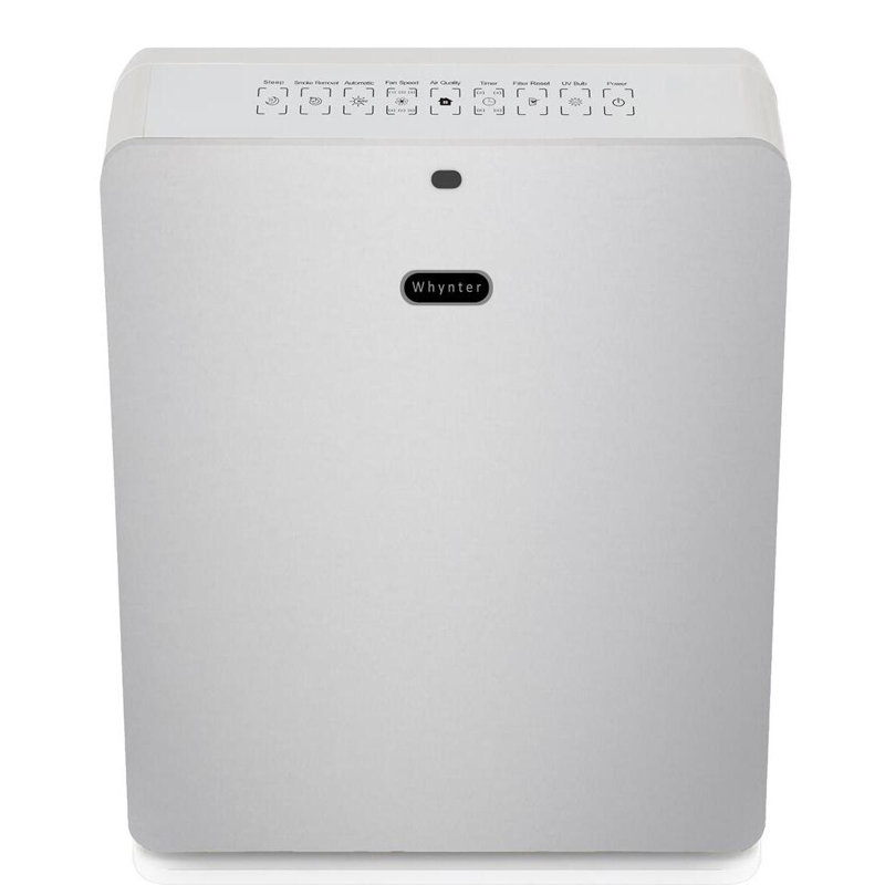 Purificateur d’air room hepa EcoPure, Argent