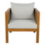 Ensemble de conversation 4 pièces pour 4 personnes avec ensemble de conversation et canapé d'extérieur avec coussins et table basse-1112648225