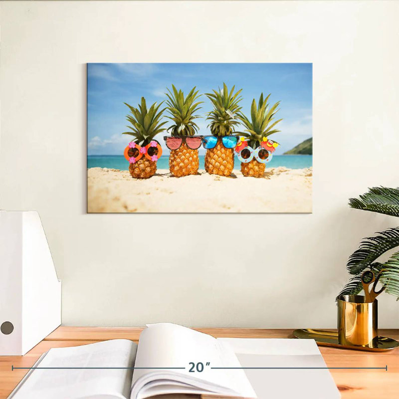 Funny Pineapple Fruit, 8" H x 12" W