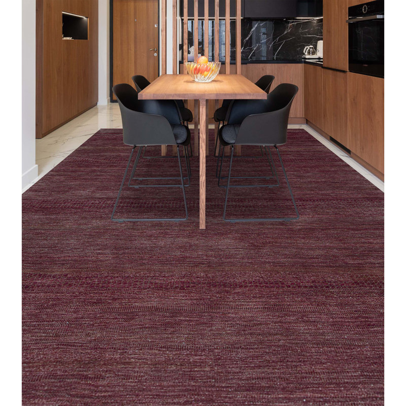 Area Rug in Purple, Rectangle 8' x 10'1"