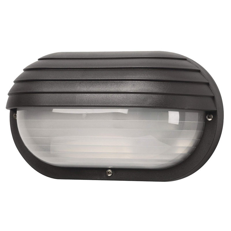 Solus Nautical Eyelid LED Wall Mount Light, Black, 3000K