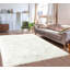 Tapis blanc en fausse peau de mouton tissé à la machine Heustis-1458223254