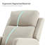Fauteuil inclinable et pivotant Pancu de 26,5 po Pancu-99840957