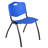 Neyland Cain Square X-Base Breakroom Table & 4 M Stack Chairs-32520477