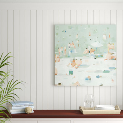 Summer Confetti I - Wrapped Canvas Painting
