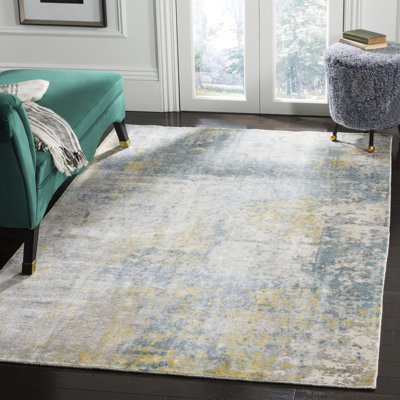 Mcelroy Handwoven Gray Area Rug