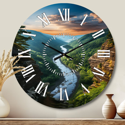 Horloge murale West River Mountain