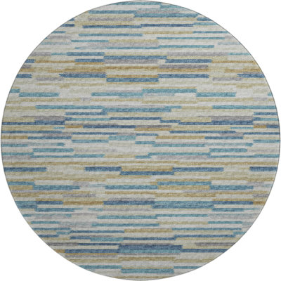 Premium Machine Washable Mayfield AMF114 Abstract Rug