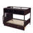 Kids Twin Over Full Bunk Bed with Drawers-2100306502
