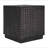Outdoor Side Table, Patio End Table Cube, MGO Fluted Coffee Table For Outside, Garden, Backyard, Poolside Accent Table