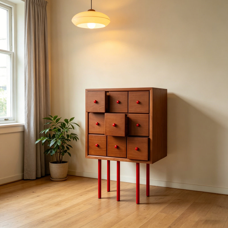 Commode à 23 tiroirs 23,23 "Modern Creative