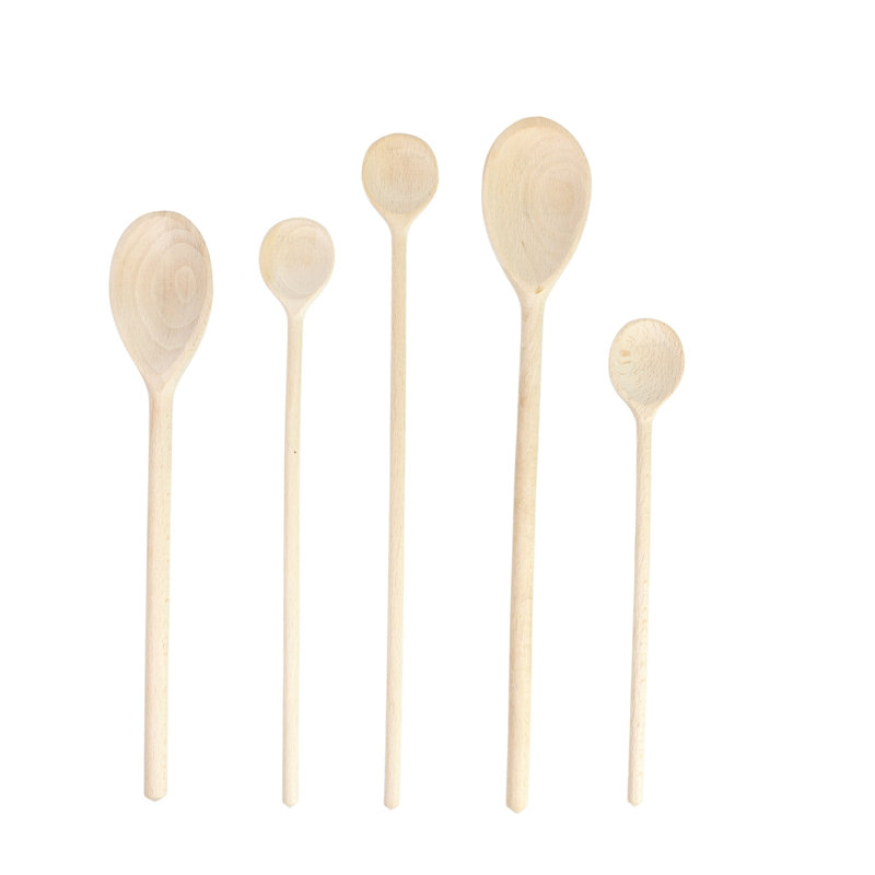 French Cooking Spoon Set - Beechwood