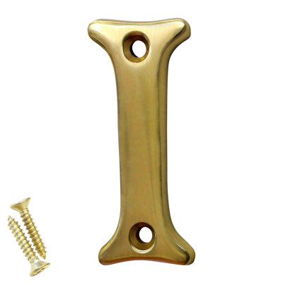 2'' H Brass House Letter