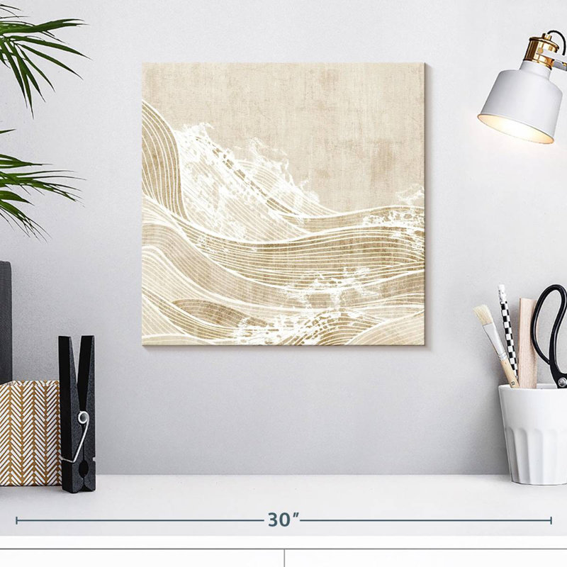 Tidal Waves I, 16" H x 16" W
